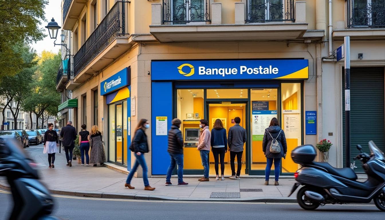 Illustration: Découvrez l’agence de la Banque Postale située dans le quartier de La Rode à Toulon