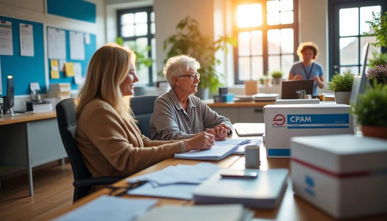 Illustration: Comprendre le rôle essentiel de la CPAM dans votre département