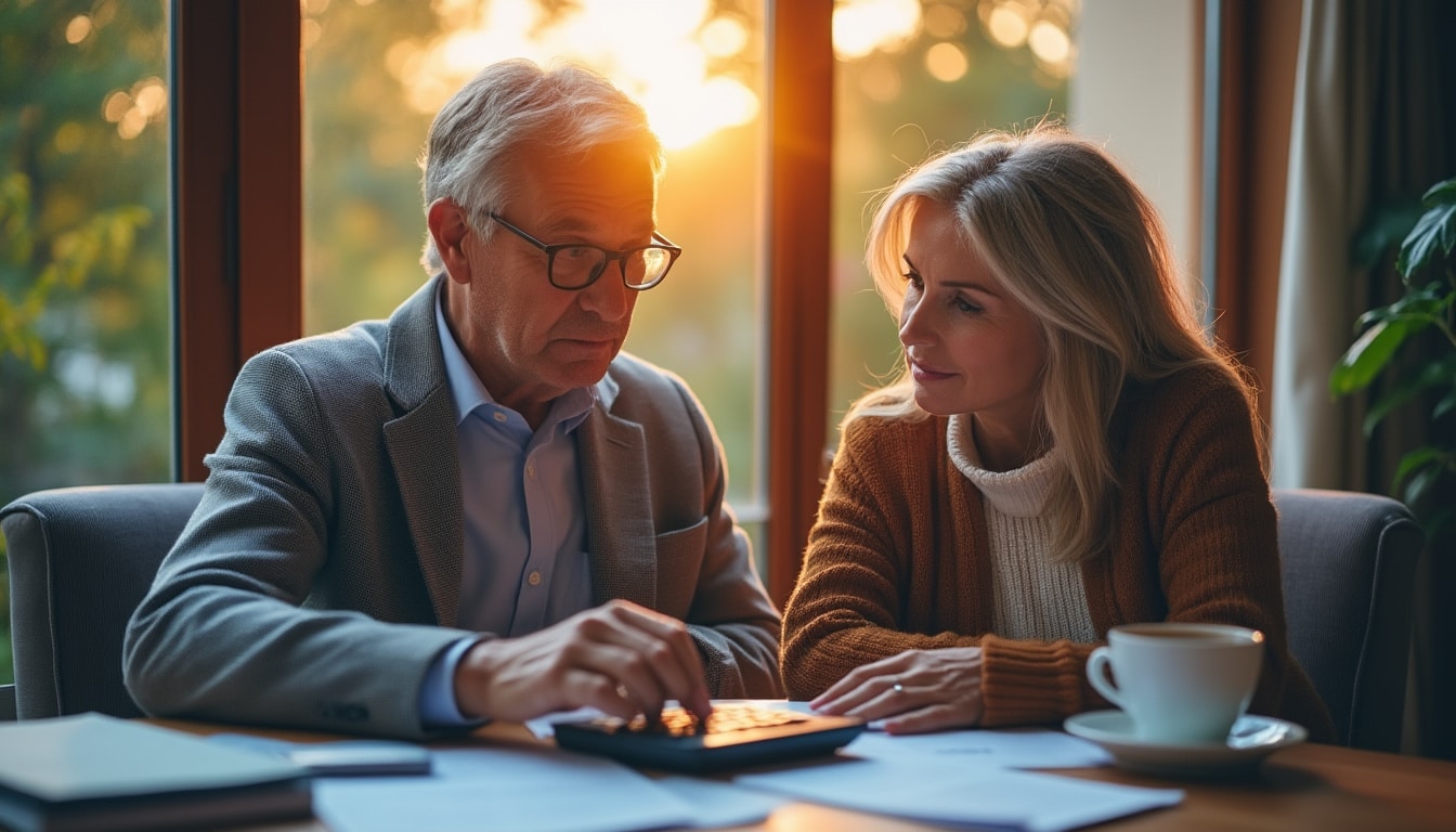 Illustration: Comprendre la réduction du montant de la pension en cas de départ anticipé